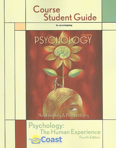 Stock image for Coast Telecourse Guide for Psychology for sale by ThriftBooks-Atlanta