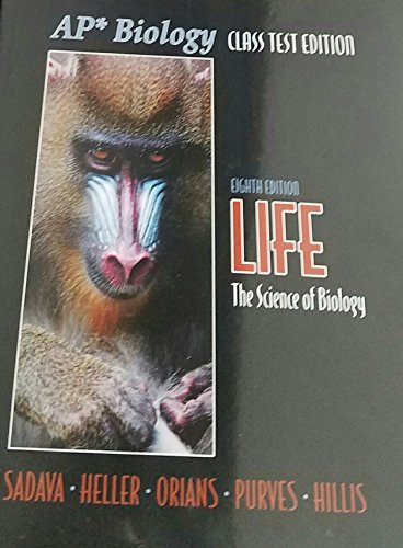 Stock image for AP Biology Class Test Edition - Life, The Science of Biology for sale by dsmbooks