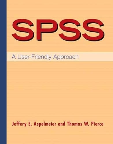 Beispielbild fr SPSS - User Friendly Approach zum Verkauf von Better World Books