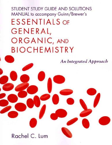 Beispielbild fr Student Study Guide/Solutions Manual for Essentials of General, Organic, and Biochemistry zum Verkauf von Better World Books