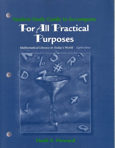 Stock image for Study Guide for For All Practical Purposes; 8th Edition for sale by a2zbooks