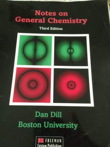 Stock image for Notes on General Chemistry - 3rd Edition for sale by The Book Cellar, LLC