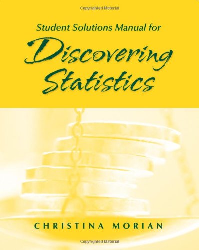 Imagen de archivo de Student Solutions Manual for Discovering Statistics a la venta por ThriftBooks-Dallas