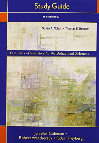 Stock image for Essentials of Statistics for the Behavioral Sciences for sale by HPB-Red
