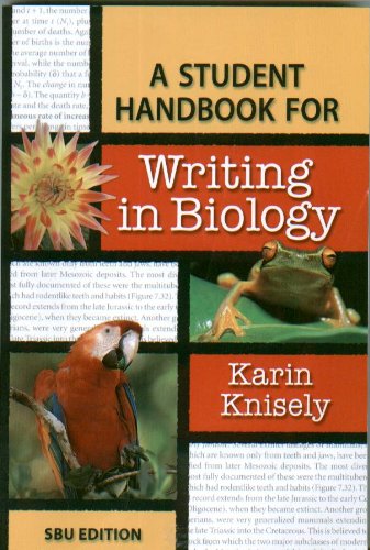 Imagen de archivo de A Student Handbook for Writing in Biology a la venta por Wonder Book