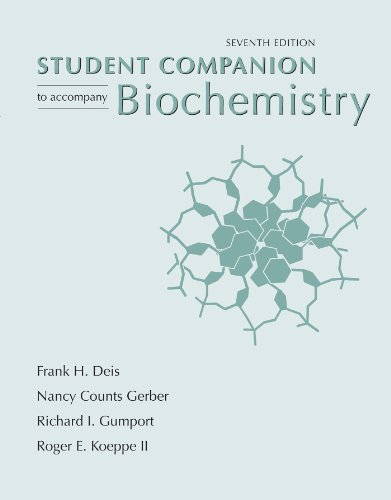 Stock image for Biochemistry Student Companion, 7th Edition for sale by KuleliBooks