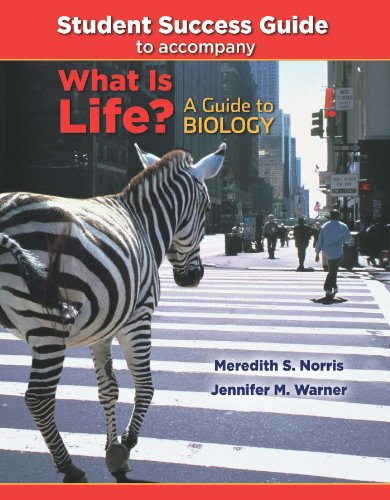 Imagen de archivo de Student Success Guide for What Is Life? a Guide to Biology a la venta por Better World Books