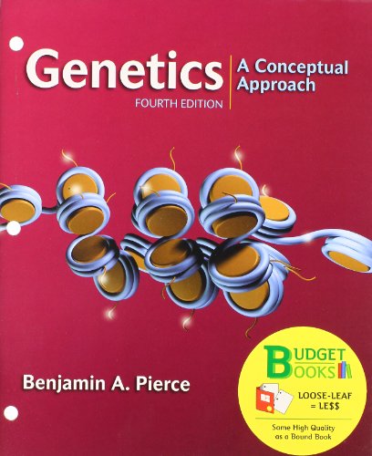 Stock image for Genetics: A Conceptual Approach for sale by Booksaver4world