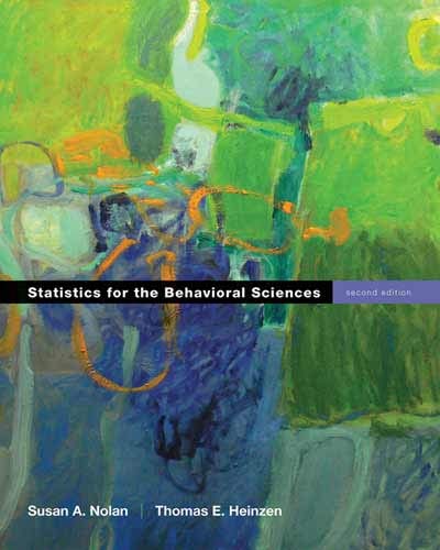 Beispielbild fr Statistics for the Behavioral Sciences zum Verkauf von Your Online Bookstore