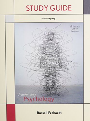 Stock image for Study Guide for Introducing Psychology for sale by ThriftBooks-Dallas