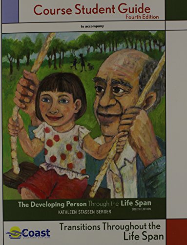 Stock image for Coast Telecourse Study Guide for Developing Person Through the Life Span for sale by Better World Books