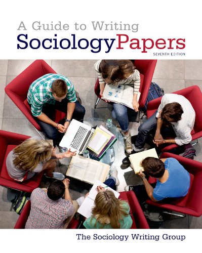 Imagen de archivo de A Guide to Writing Sociology Papers a la venta por BooksRun