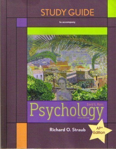 Imagen de archivo de Psychology Ap* Study Guide a la venta por Goodwill