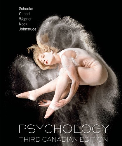 Imagen de archivo de Psychology Third Canadian Edition a la venta por GF Books, Inc.