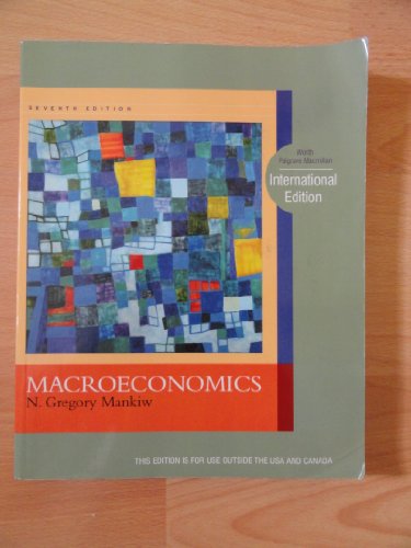 Macroeconomics - N. Gregory Mankiw,N Gregory Mankiw