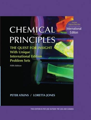 9781429239257: Chemical Principles: The Quest for Insight - with Unique International Edition Problem Sets
