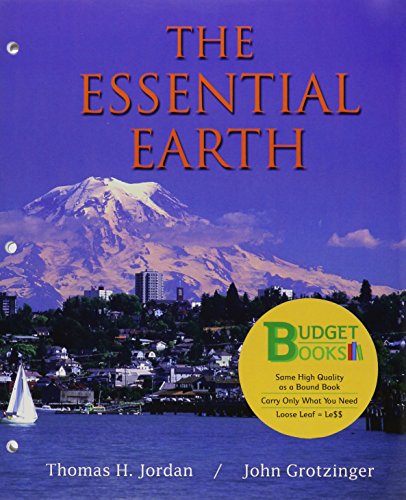 Essential Earth (Loose Leaf) (9781429239530) by Jordan, Thomas H.; Grotzinger, John