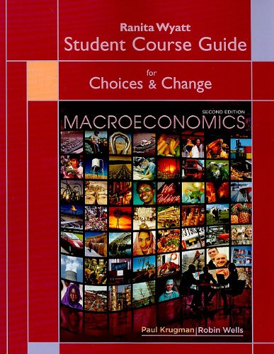 Telecourse Study Guide for Macroeconomics (9781429240086) by Krugman, Paul; Wells, Robin