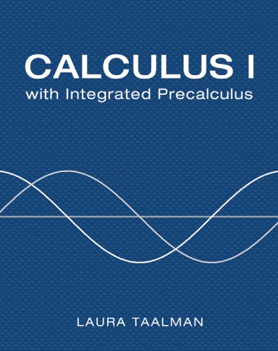 Beispielbild fr Calculus I with integrated Precalculus zum Verkauf von BooksRun