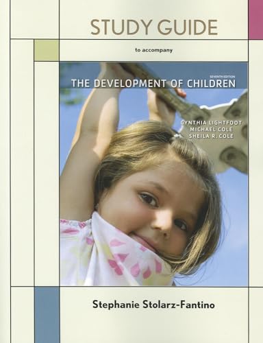 Imagen de archivo de Development of Children Tp [Study Guide] a la venta por SecondSale
