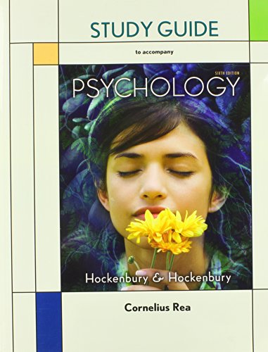 Stock image for Study Guide to Accompany Psychology for sale by Wonder Book