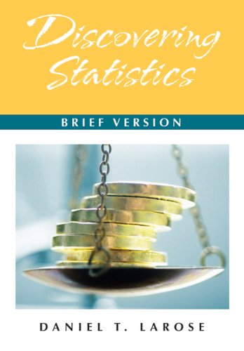 Stock image for Discovering Statistics: Brief Version: w/Student CD & Tables and Formula Card for sale by SecondSale