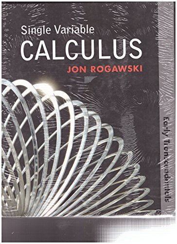 Stock image for Single Variable Calculus: Early Transcendentals Ap ; 9781429247498 ; 1429247495 for sale by APlus Textbooks