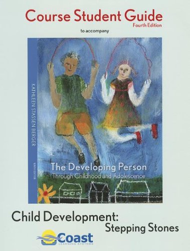 Beispielbild fr Developing Person through Childhood and Adolescence Telecourse Studyguide zum Verkauf von Better World Books