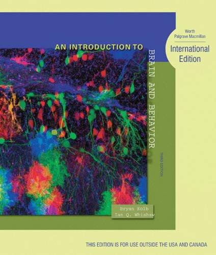 Beispielbild fr An Introduction to Brain and Behavior: International Edition zum Verkauf von WorldofBooks