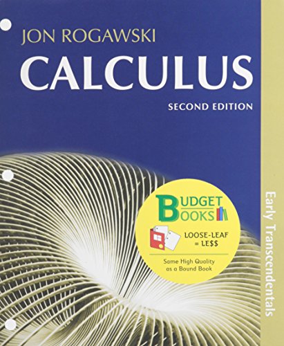 Stock image for Calculus: Early Transcendentals (Loose Leaf) for sale by GoldBooks