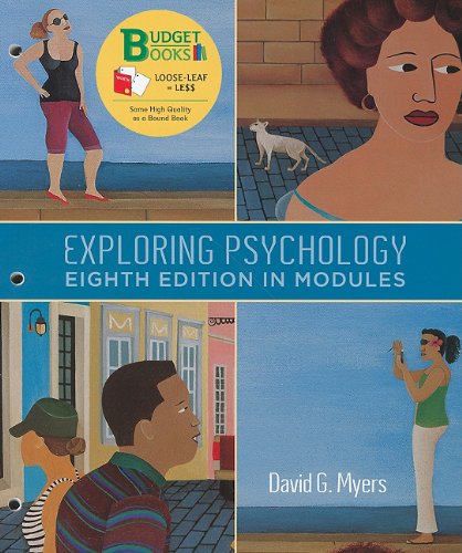 Stock image for Exploring Psychology in Modules for sale by Books of the Smoky Mountains