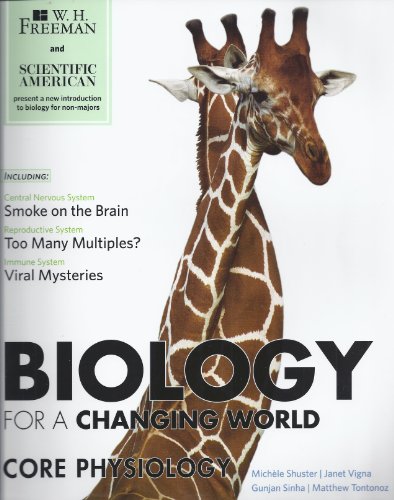 Stock image for Physiology Booklet for Scientific American Reader Biology in a Changing World for sale by HPB-Red