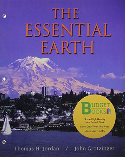 Essential Earth (loose leaf), GeoPortal & Geology Lecture Tutorials (9781429268332) by Jordan, Thomas H.; Kortz, Karen M.