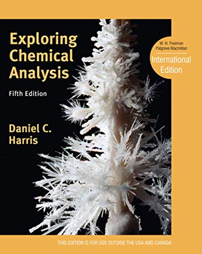 9781429275033: Exploring Chemical Analysis: International Edition