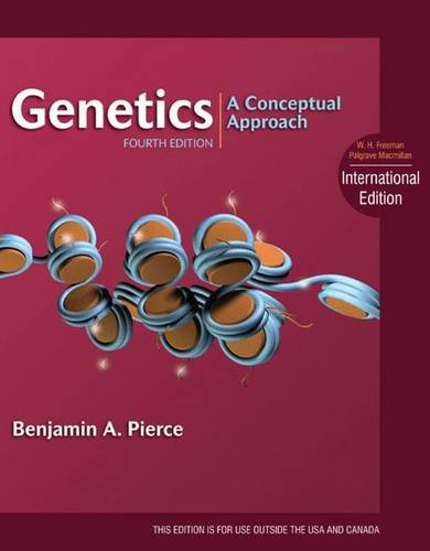 Stock image for Genetics: A Conceptual Approach (International Fourth Edition) for sale by Anybook.com