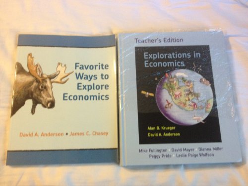 Stock image for Explorations in Economics Teacher's Edition for sale by GoldenWavesOfBooks