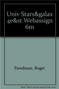 Universe: Stars and Galaxies & Standard WebAssign 6 Month (9781429277433) by Freedman, Roger; WebAssign