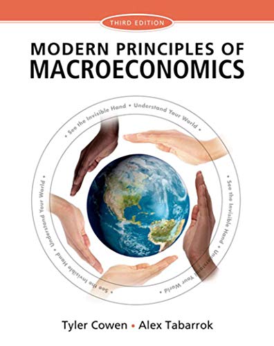 Beispielbild fr Modern Principles: Macroeconomics zum Verkauf von BooksRun