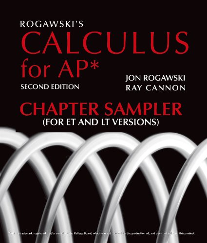 Beispielbild fr Rogawski's Calculus for AP* Chapter 3: Differentia zum Verkauf von Wonder Book