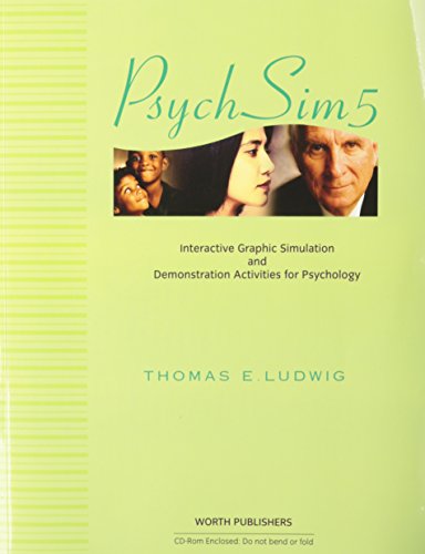 Psychology, PsychSim 5.0 & Booklet (9781429283649) by Griggs, Richard A.; Ludwig, Thomas