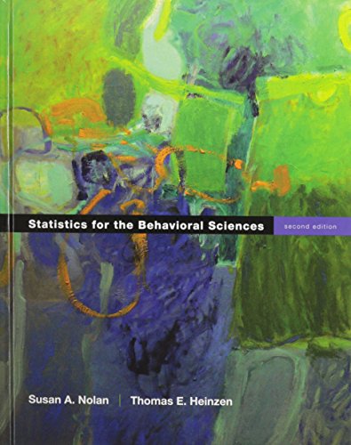 9781429284226: Statistics for the Behavioral Sciences
