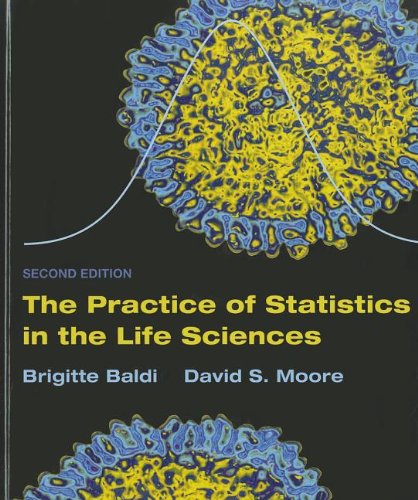 Practice of Statistics in the Life Science (Cloth), CD-Rom & Video Tool Kit (9781429285834) by Baldi, Brigitte