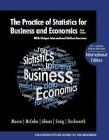 Imagen de archivo de The Practice of Statistics for Business and Economics - International Edition a la venta por Nealsbooks