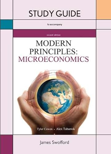 9781429289542: Study Guide for Modern Principles of Microeconomics