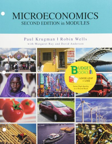 Beispielbild fr Microeconomics in Modules (Budget Books) zum Verkauf von HPB-Red