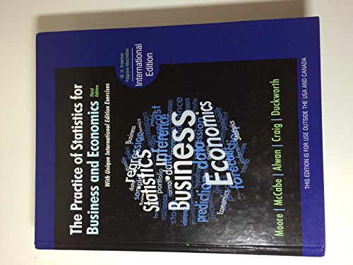 Imagen de archivo de Practice of Statistics for Business and Economics a la venta por SecondSale