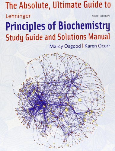 Imagen de archivo de Absolute Ultimate Guide for Lehninger Principles of Biochemistry a la venta por Better World Books