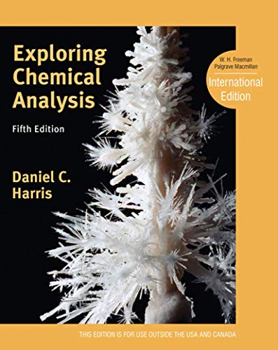 9781429295765: Exploring Chemical Analysis (International Edition)