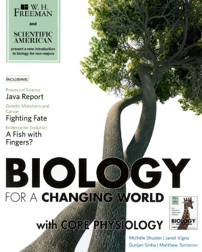 Stock image for Scientific American Biology for a Changing World with Core Physiology for sale by Ergodebooks