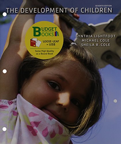 Beispielbild fr Loose-leaf Version for Development of Children zum Verkauf von BooksRun